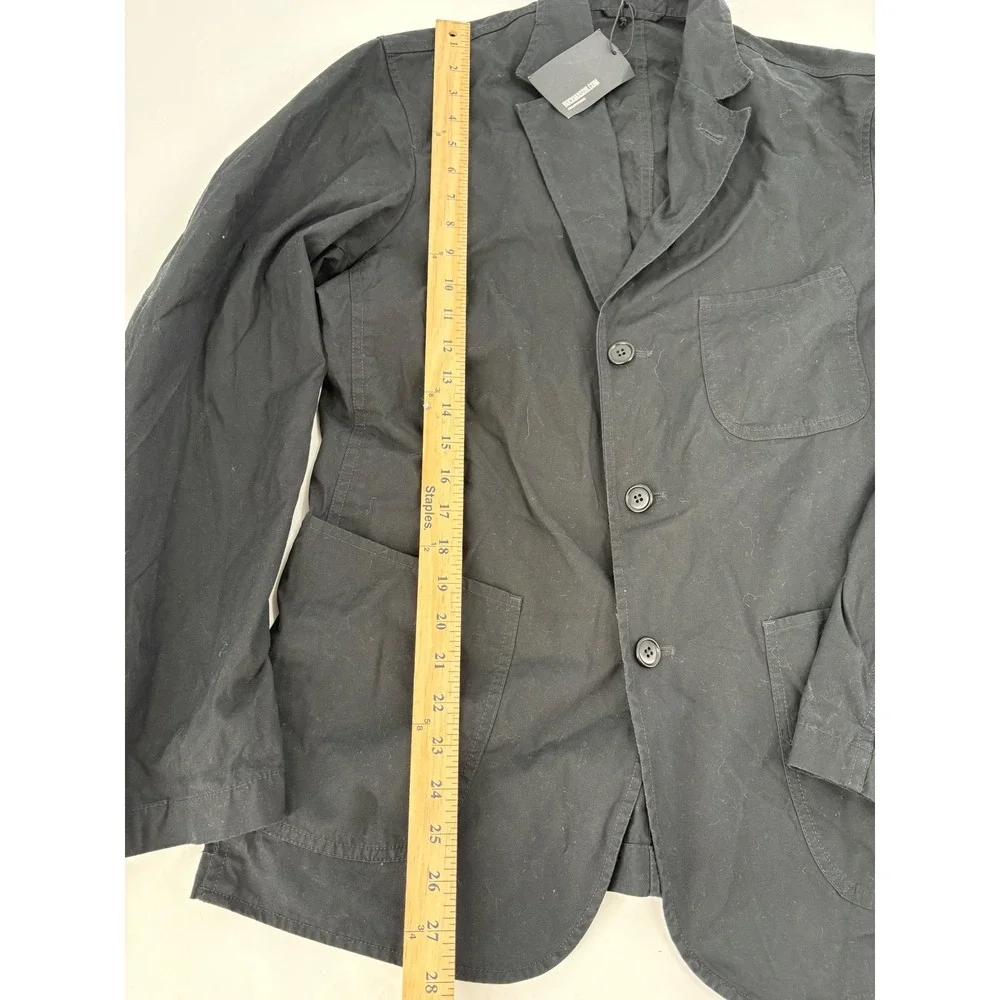Buck Mason Black Parachute Poplin Carry-On Jacket Blazer Mens Medium NWT